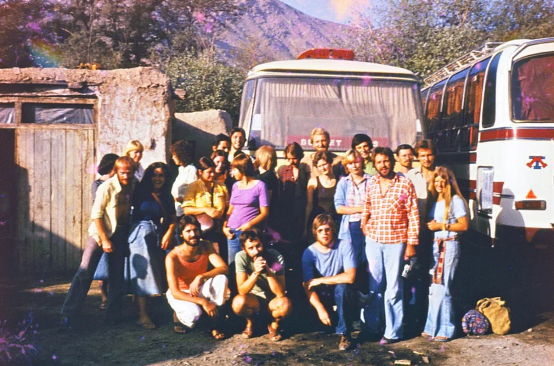 Group trip to Afghanistan in 1977